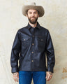 Indigofera Copeland Shirt Black Leather Teacore