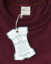 Warehouse & Co. Lot 4601 Plain T-shirt Bordeaux