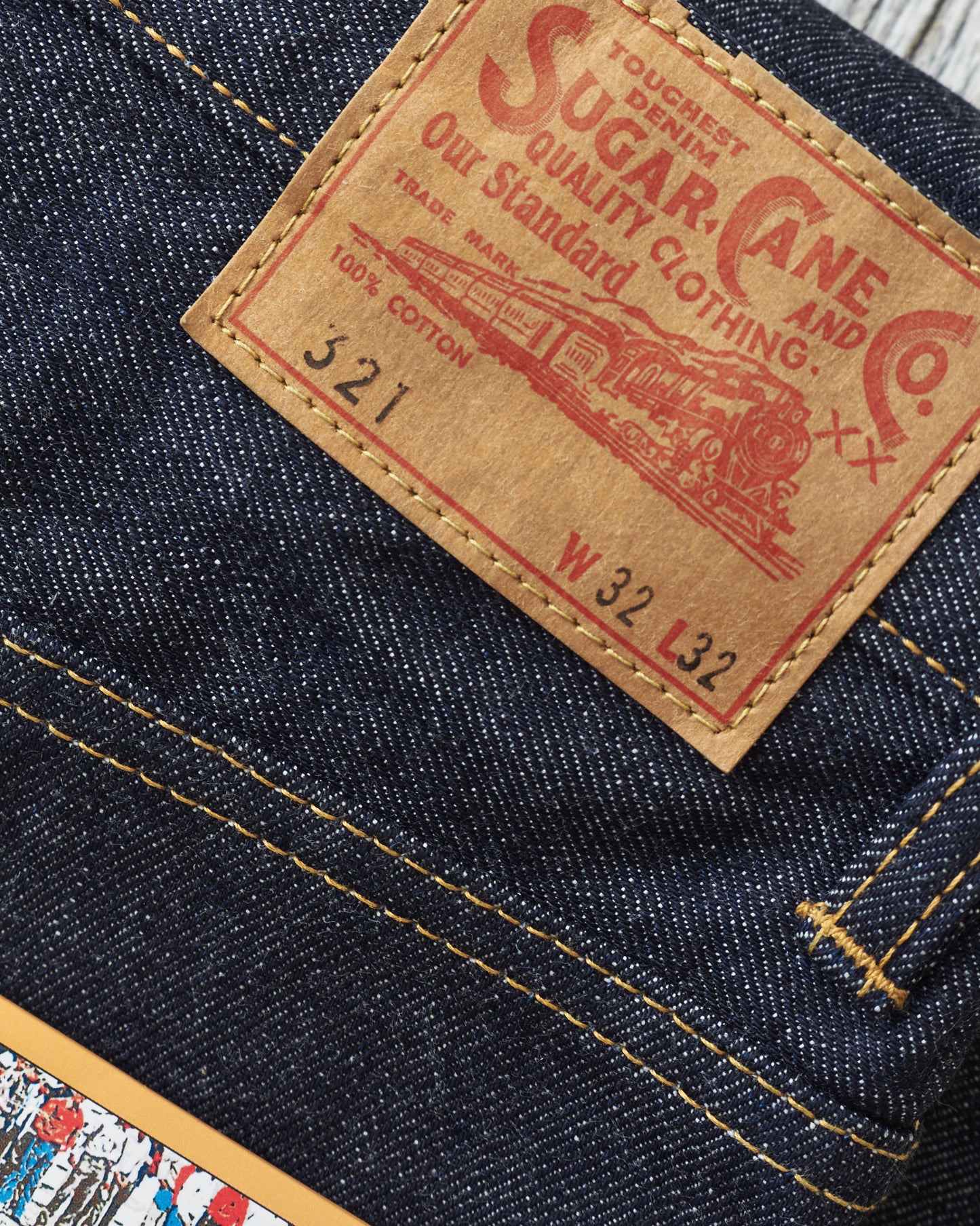 Sugar Cane & Co. Bootcut Jeans 14oz Denim SC42321