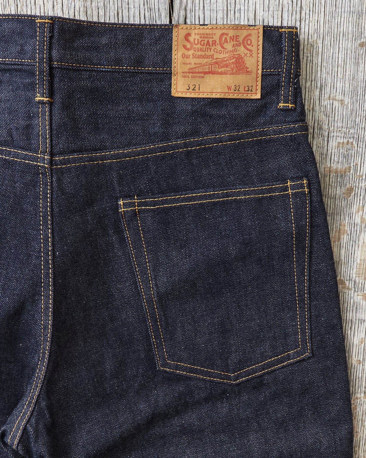 Sugar Cane & Co. Bootcut Jeans 14oz Denim SC42321
