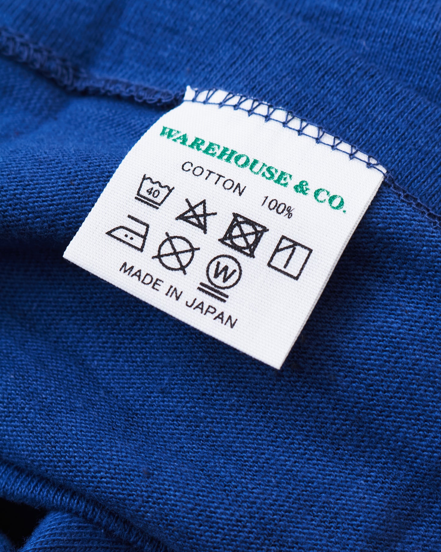 Warehouse & Co Lot. 4059 Ringer T-shirt Navy / Cream