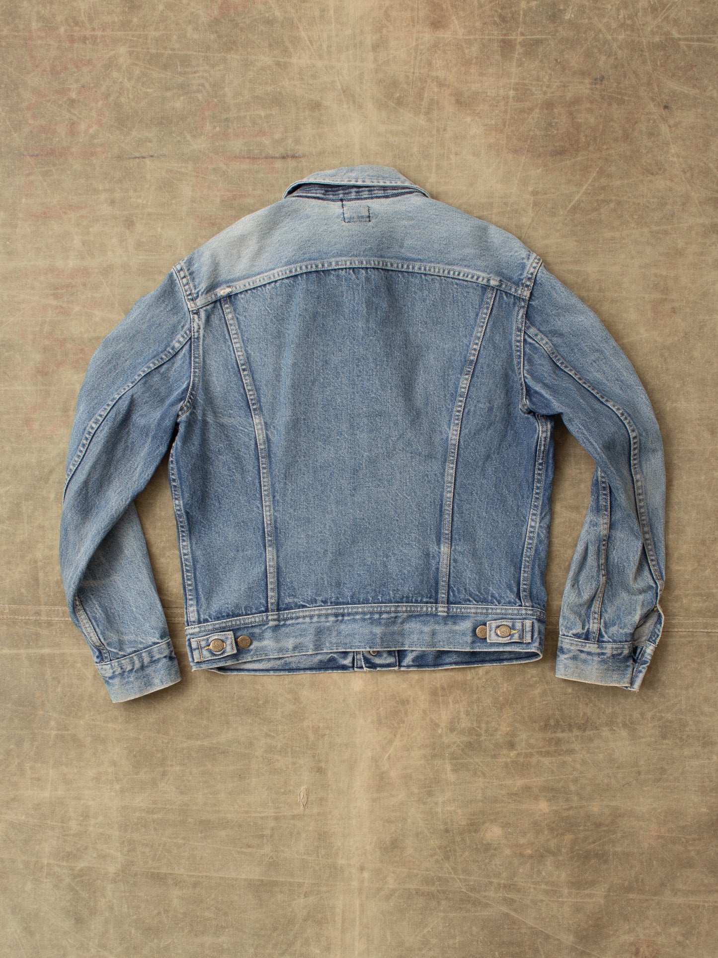 Vintage 80's Lee 101J Riders Denim Jacket Size 42