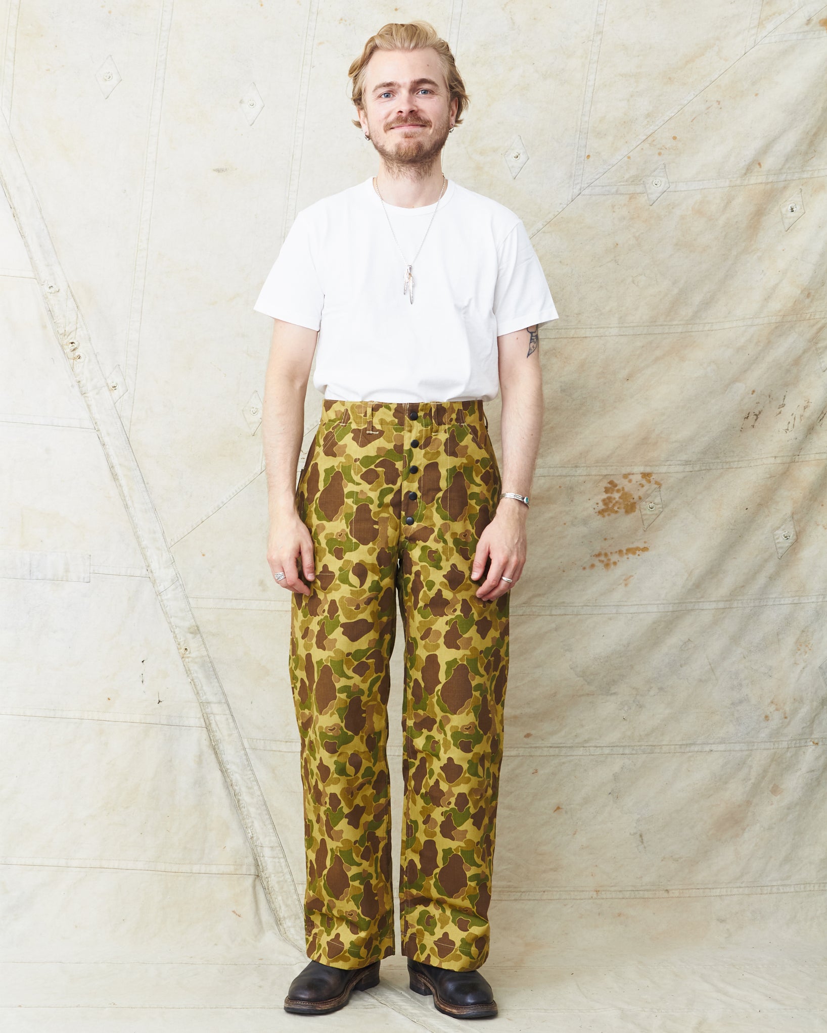 Warehouse & Co Lot. 1224 1940's USMC Parachutist Trousers Frog