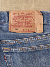 No. 54 Vintage 90's Made in USA Levi's 501 Jeans W34/L30