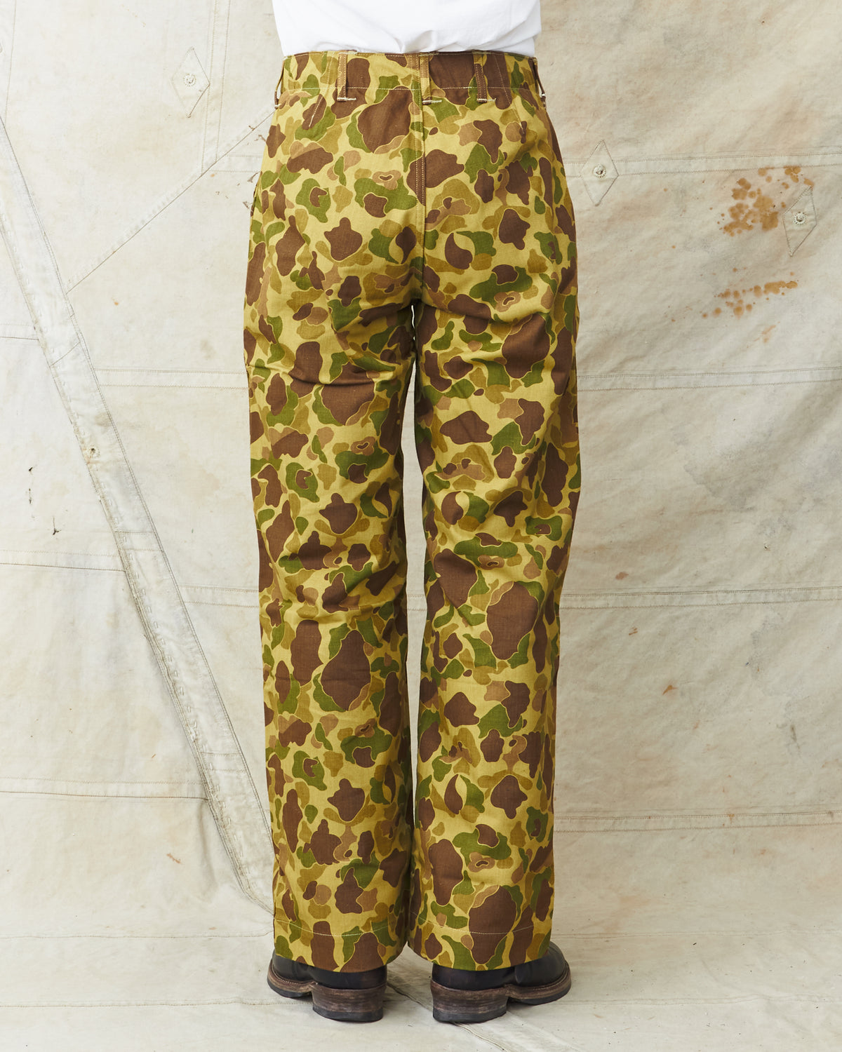 Warehouse & Co Lot. 1224 1940's USMC Parachutist Trousers Frog Skin Camo