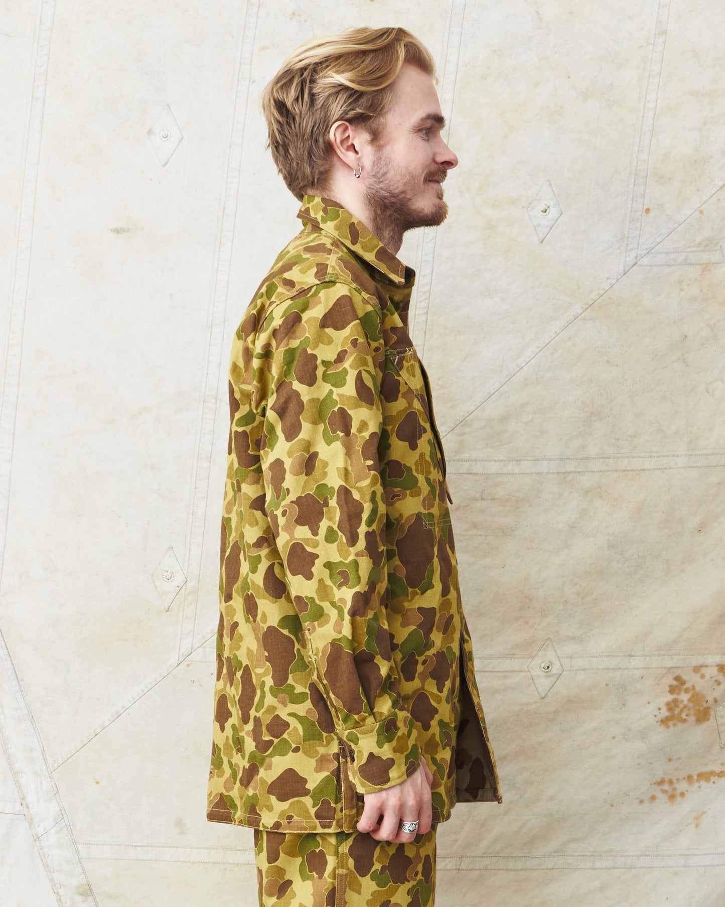 Warehouse & Co Lot 2193 USMC Parachutist Utility Jacket Frog Skin Camo