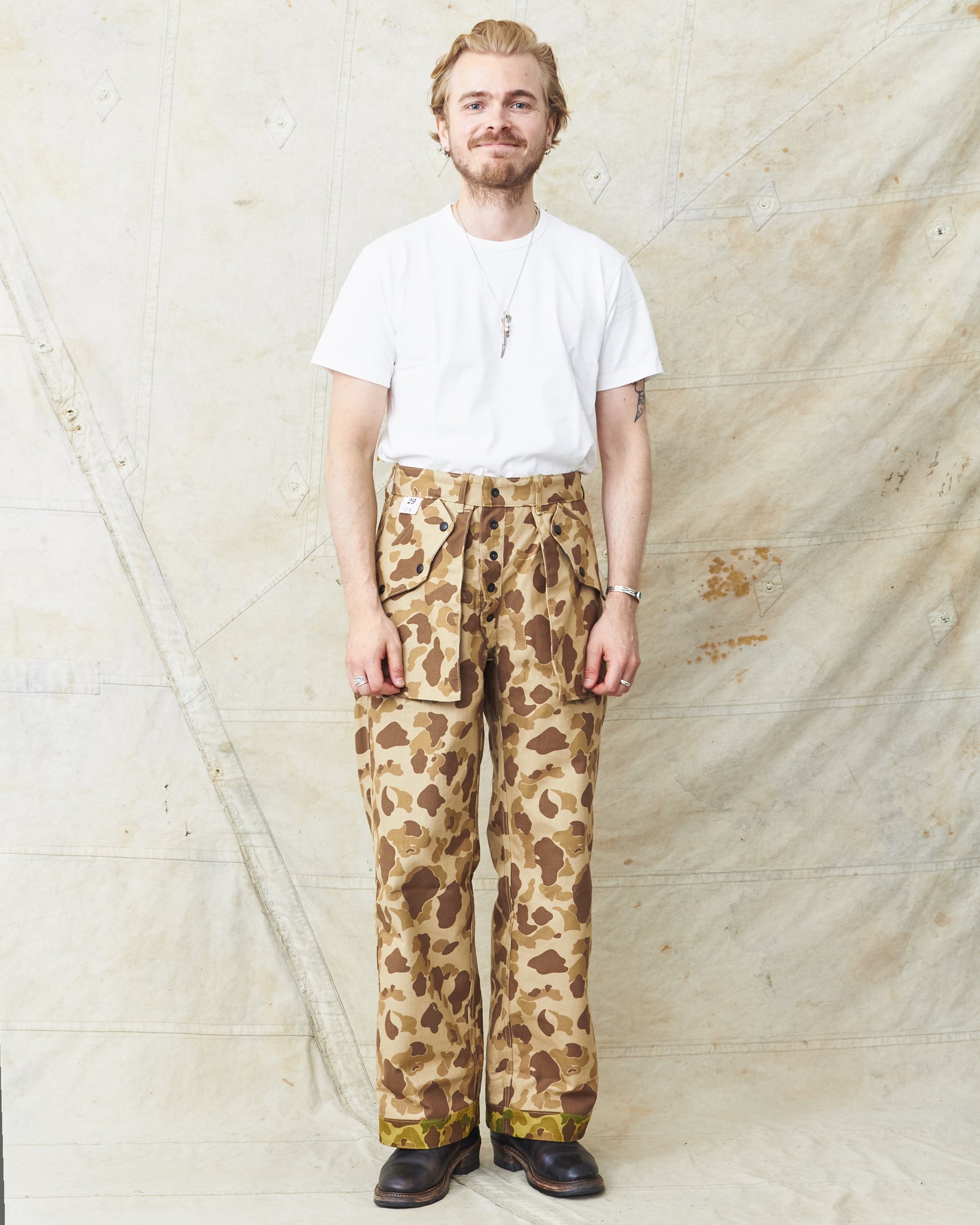 Warehouse & Co Lot. 1224 1940's USMC Parachutist Trousers Frog