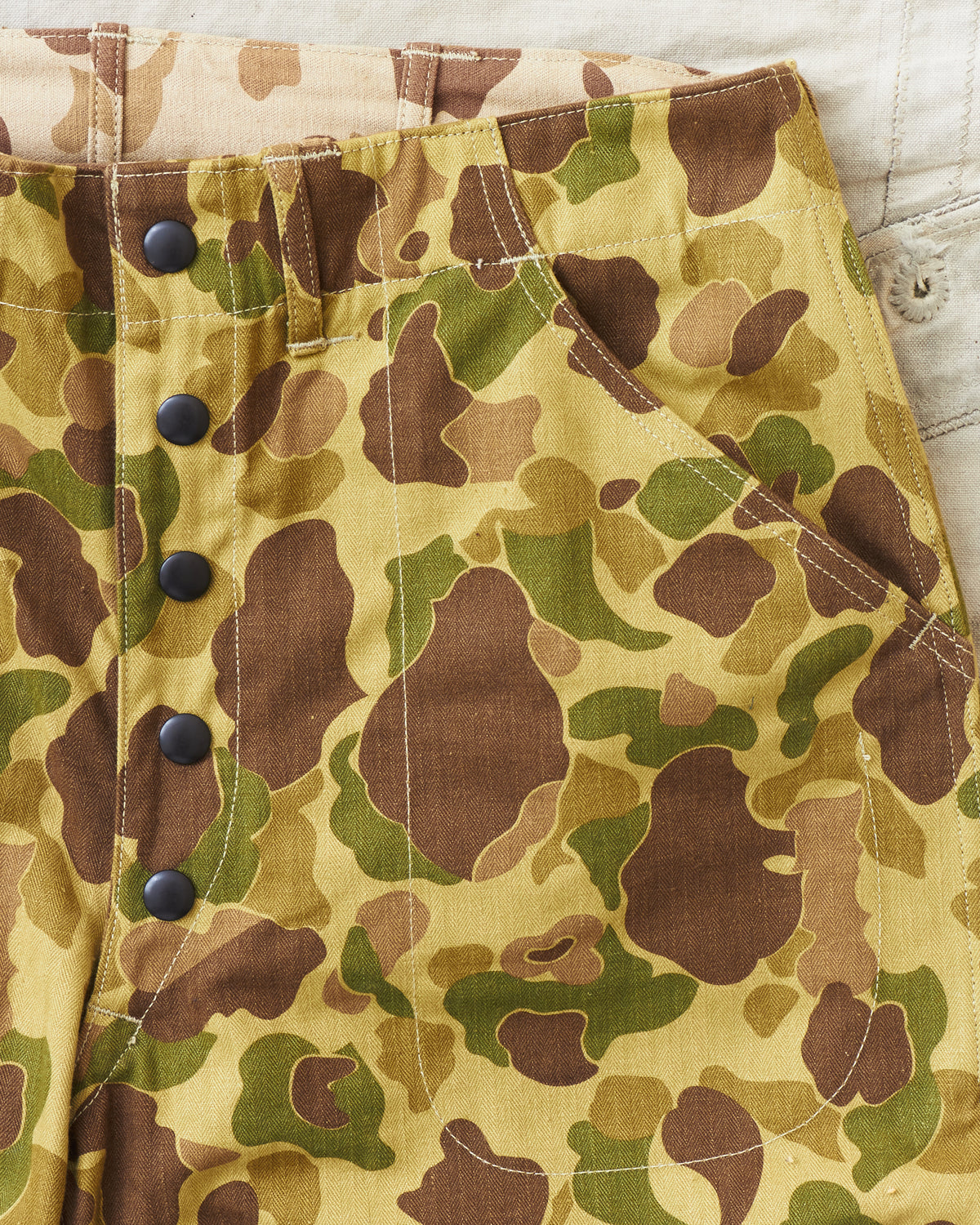 Warehouse & Co Lot. 1224 1940's USMC Parachutist Trousers Frog Skin Camo
