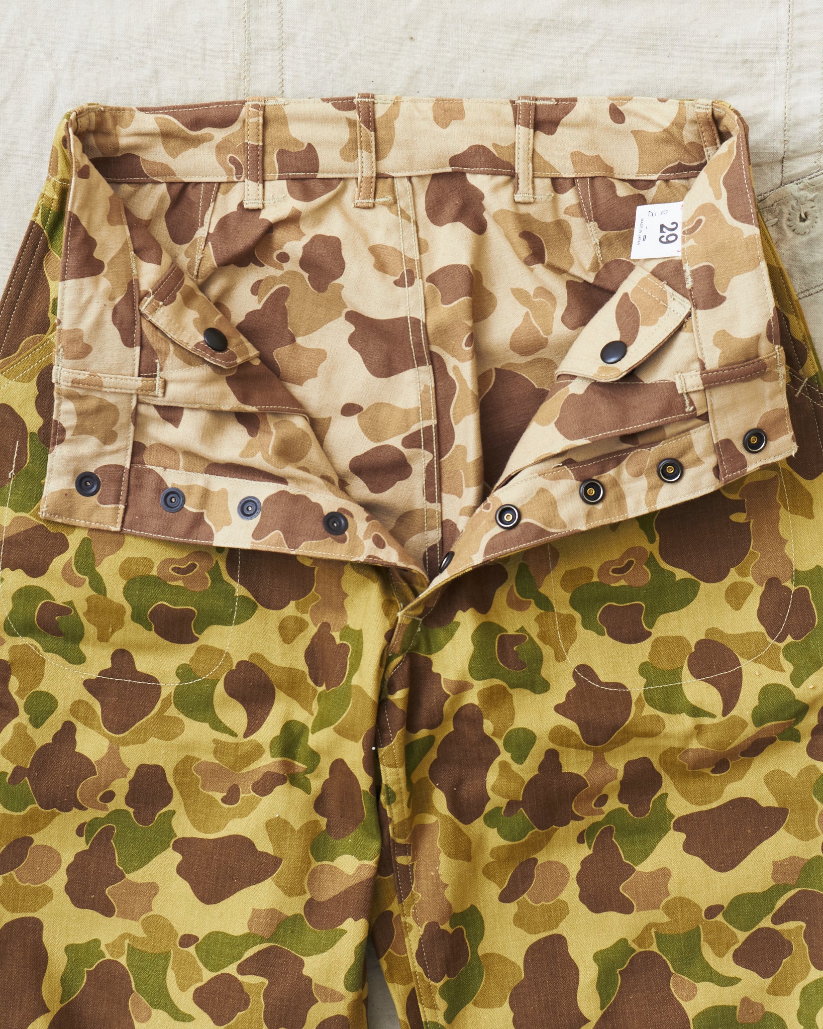 Warehouse & Co Lot. 1224 1940's USMC Parachutist Trousers Frog