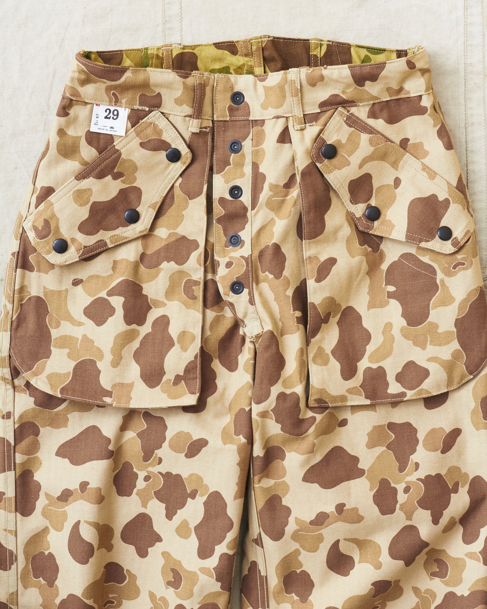 Warehouse & Co Lot. 1224 1940's USMC Parachutist Trousers Frog