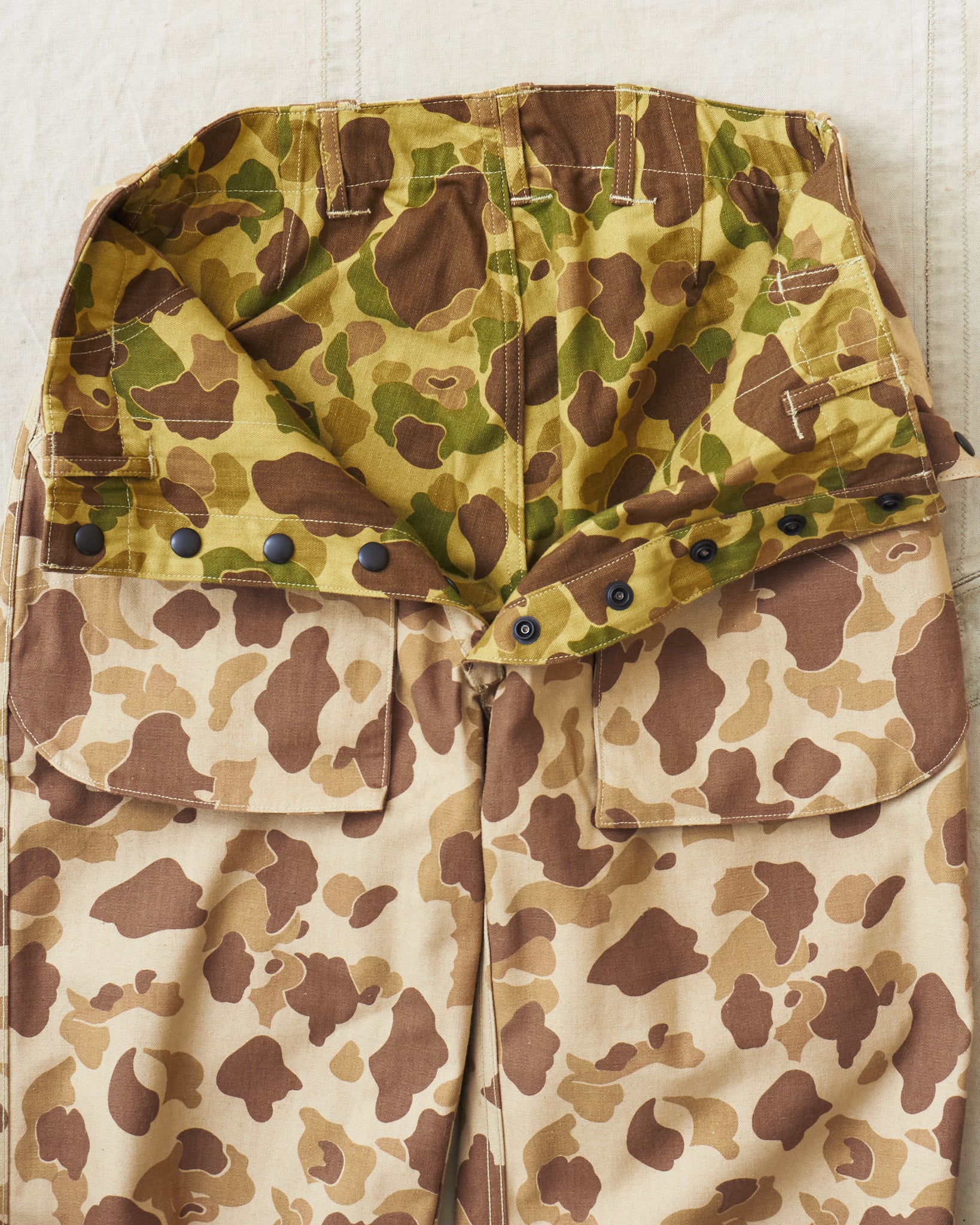 Warehouse & Co Lot. 1224 1940's USMC Parachutist Trousers Frog