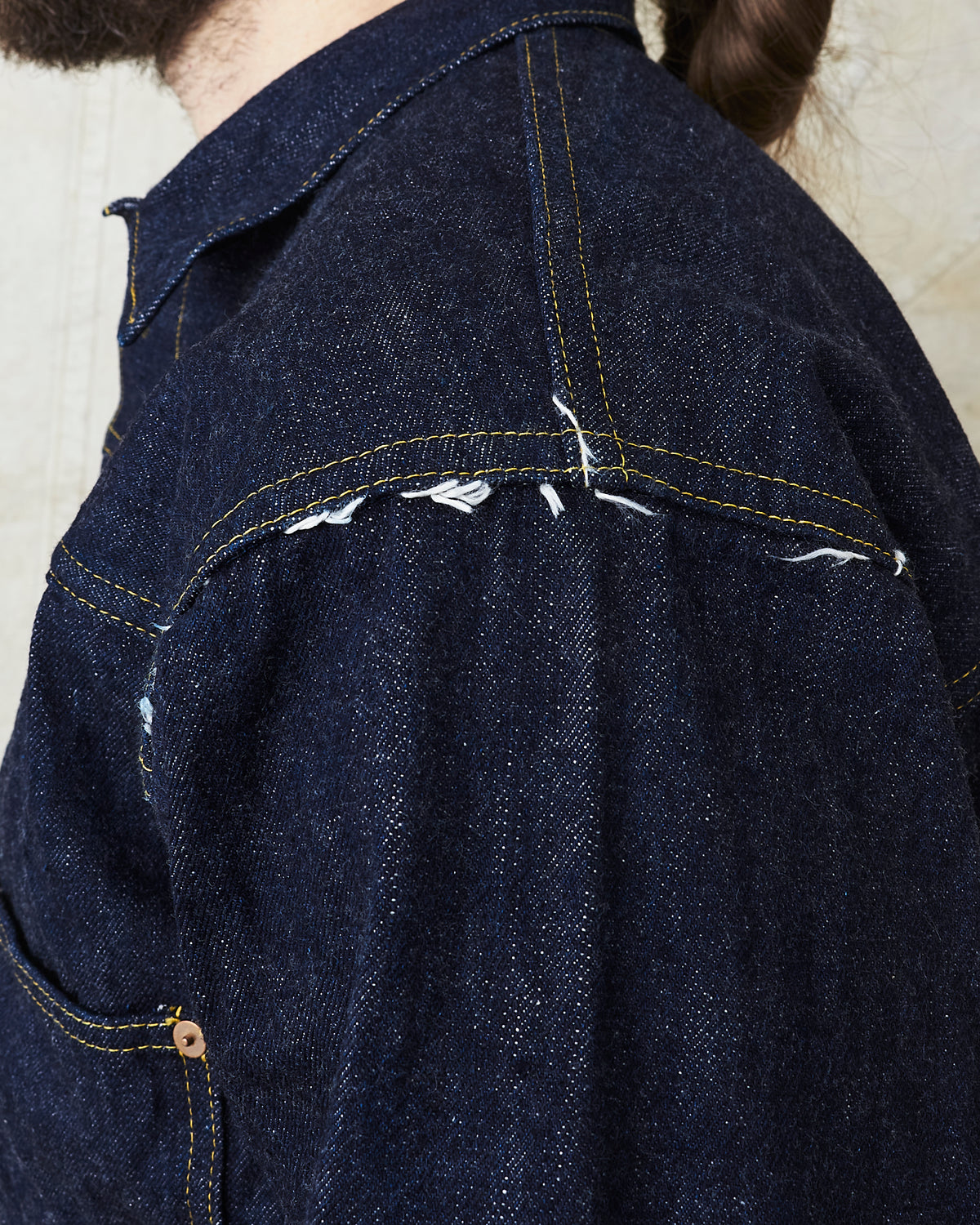 Sugar Cane & Co. Super "Denim" Collectibles #08 1943 Denim Blouse One Wash SC19008