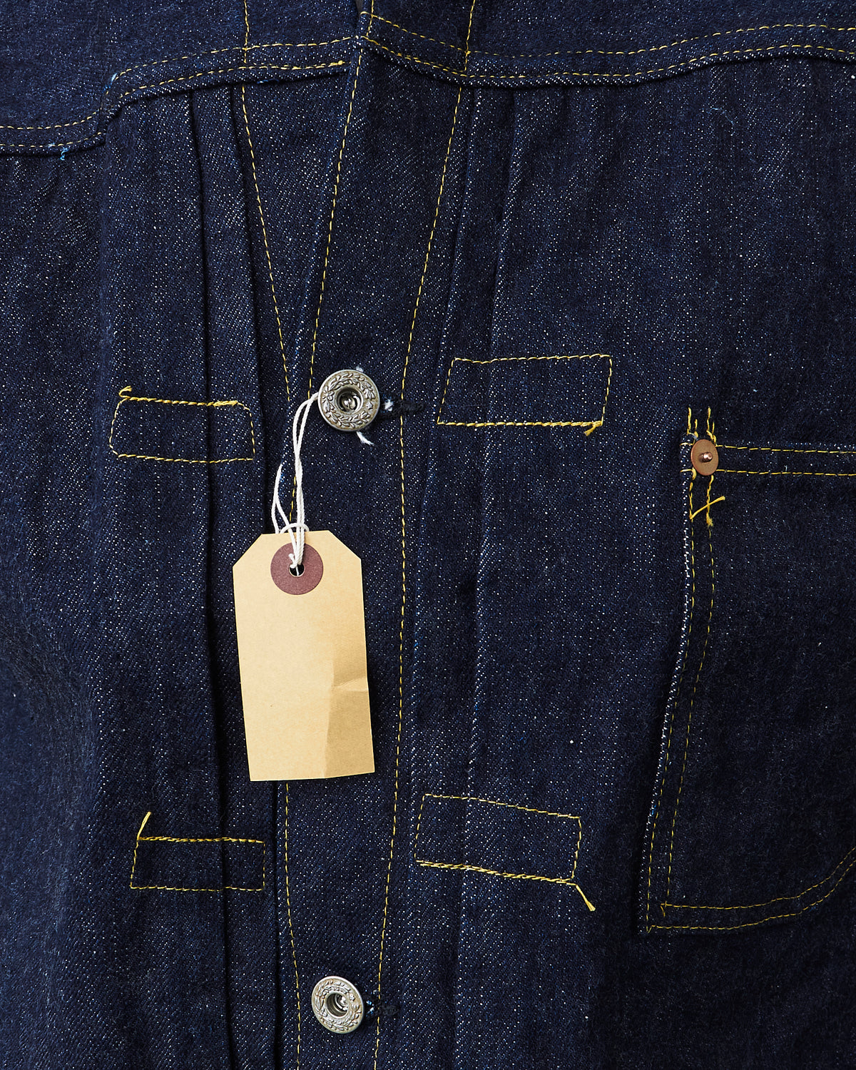 Sugar Cane & Co. Super "Denim" Collectibles #08 1943 Denim Blouse One Wash SC19008