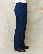 OrSlow 5021 Two Tuck Denim Wide Trouser One Wash