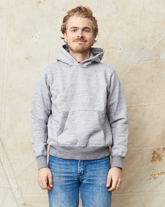 Whitesville Heavyweight Loop-Wheeled Hoodie Grey WV67729