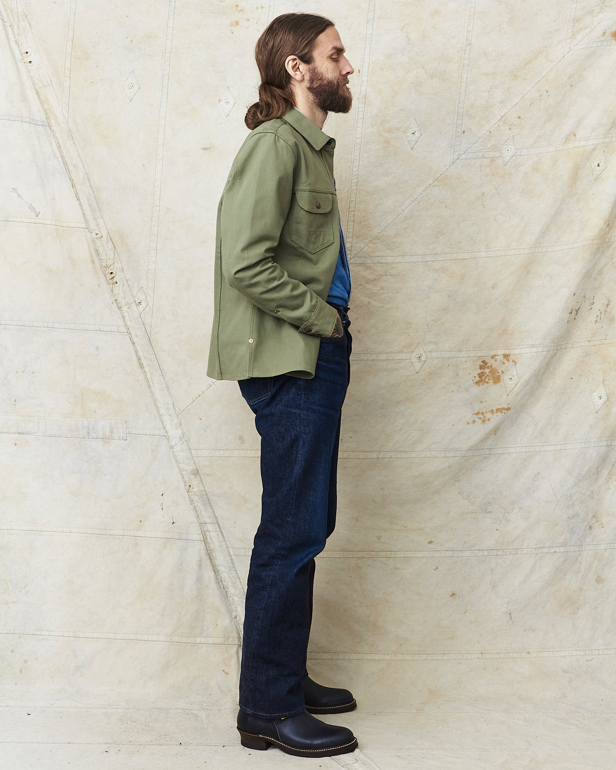 Indigofera Copeland Jacket United Duck Canvas Green