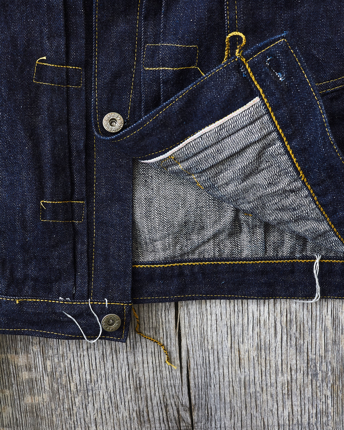 Sugar Cane & Co. Super "Denim" Collectibles #08 1943 Denim Blouse One Wash SC19008
