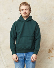 Whitesville Heavyweight Loop-Wheeled Hoodie Green WV67729