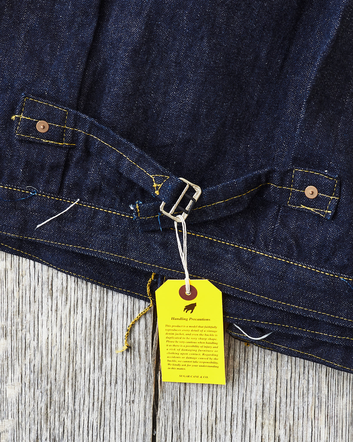 Sugar Cane & Co. Super "Denim" Collectibles #08 1943 Denim Blouse One Wash SC19008