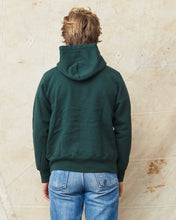 Whitesville Heavyweight Loop-Wheeled Hoodie Green WV67729