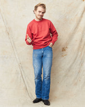 Whitesville Heavyweight Loop-Wheeled Sweatshirt Red WV67728