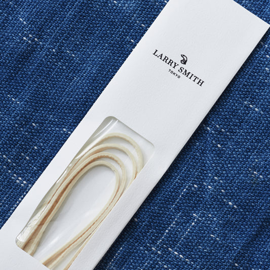 Larry Smith Deer Skin Lace White LT-0046