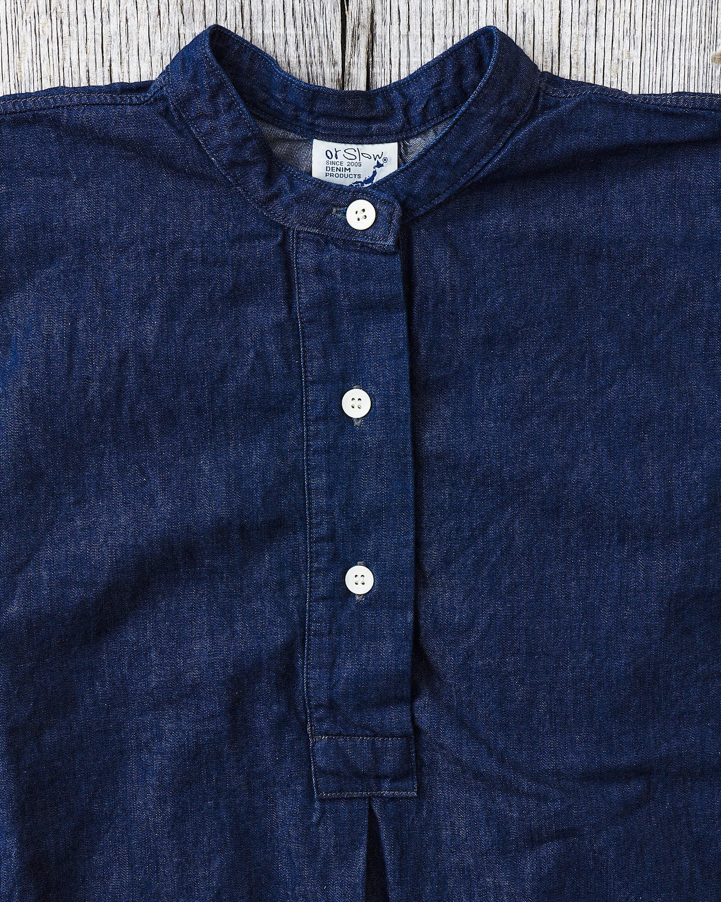 OrSlow 9536/9 Women's Denim Pull Over Dress