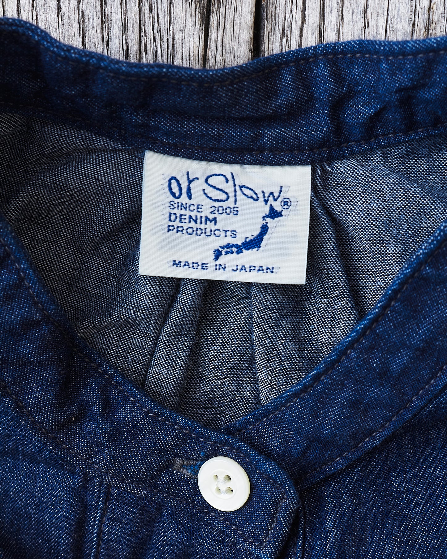 OrSlow 9536/9 Women's Denim Pull Over Dress