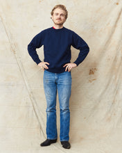 Whitesville Heavyweight Loop-Wheeled Sweatshirt Navy WV67728