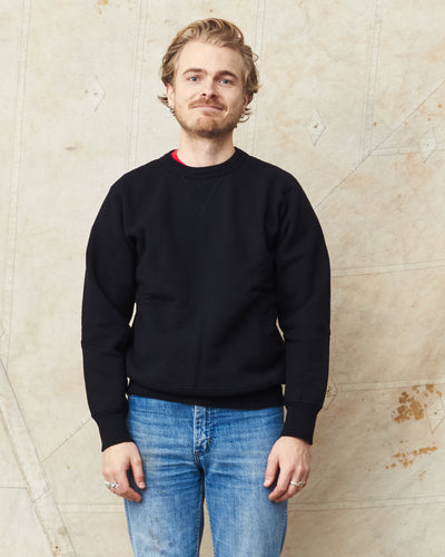 Whitesville Heavyweight Loop-Wheeled Sweatshirt Black WV67728