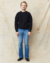 Whitesville Heavyweight Loop-Wheeled Sweatshirt Black WV67728