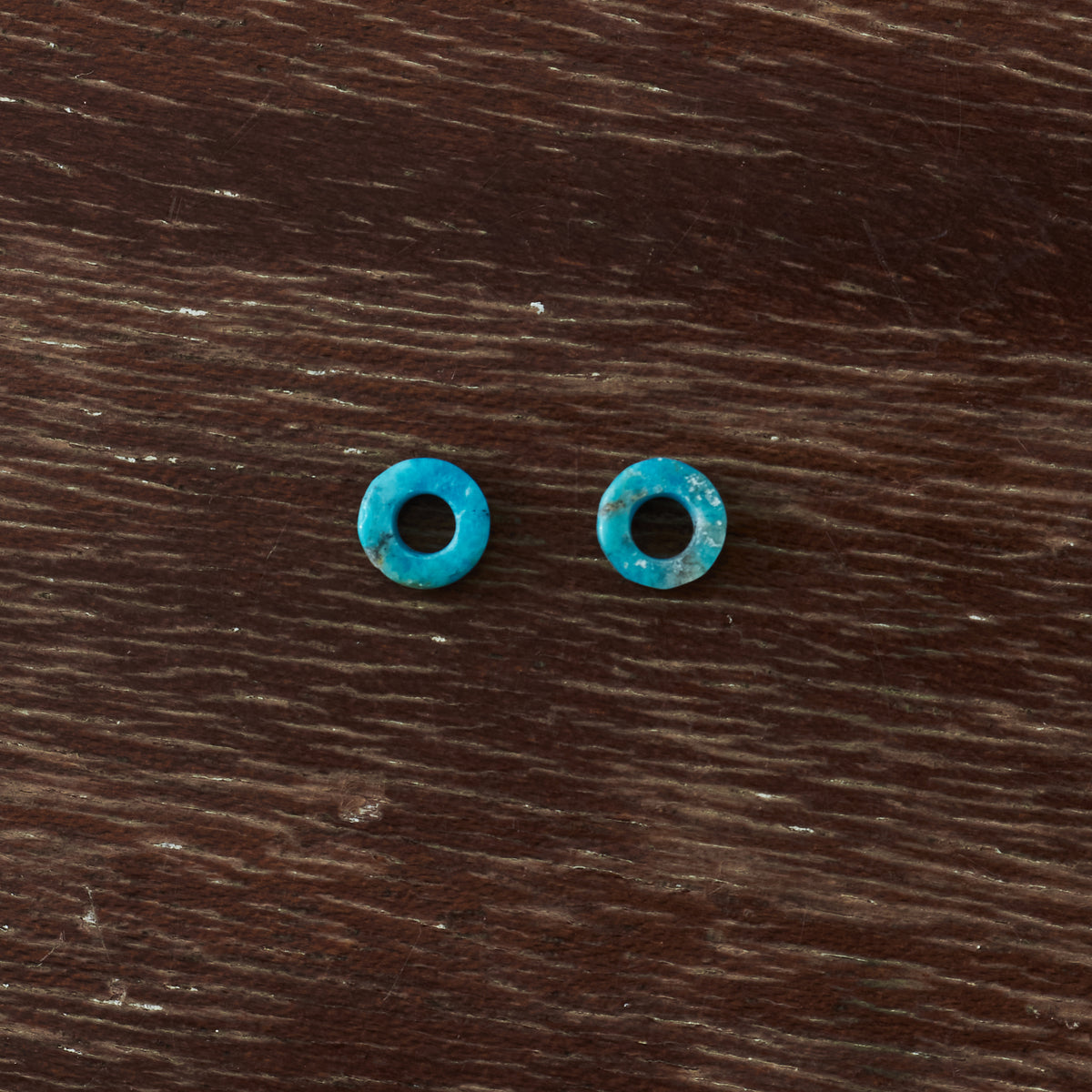 Larry Smith Turquoise Beads Small L-0010 (Set of 2)