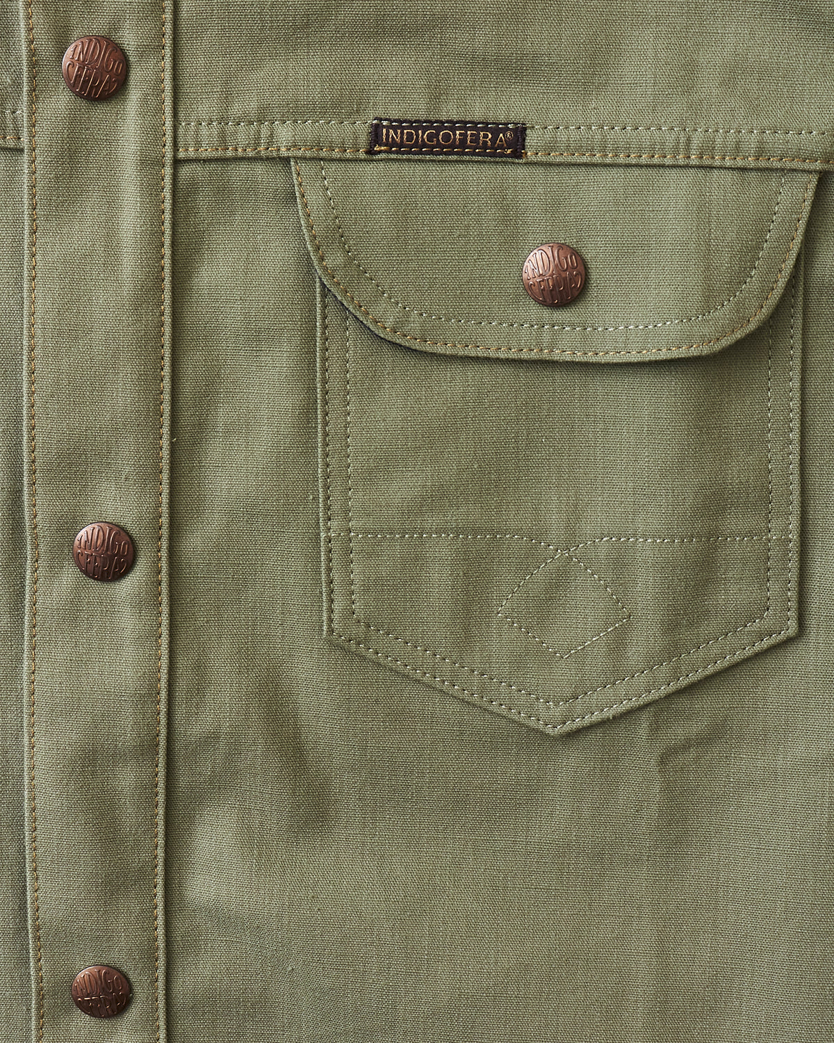 Indigofera Copeland Jacket United Duck Canvas Green