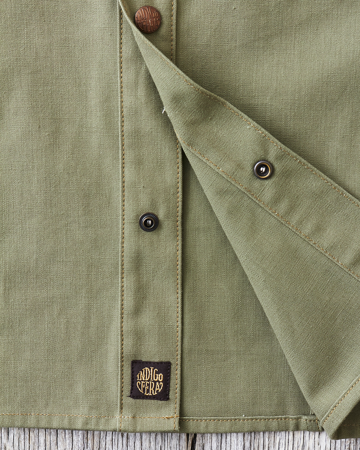 Indigofera Copeland Jacket United Duck Canvas Green