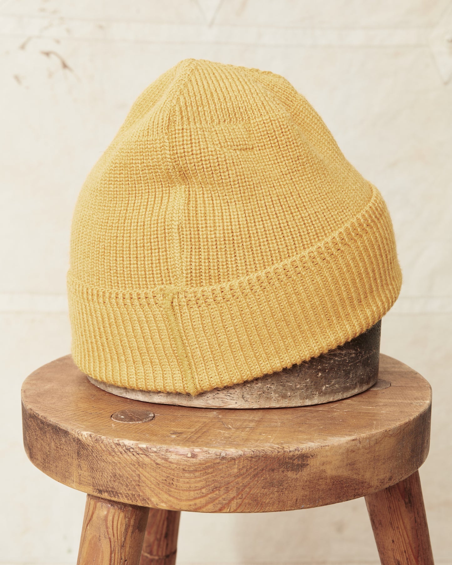 Papa Nui Cap Co. General Issue Operation Deep Freeze Wool Watch Cap Yellow