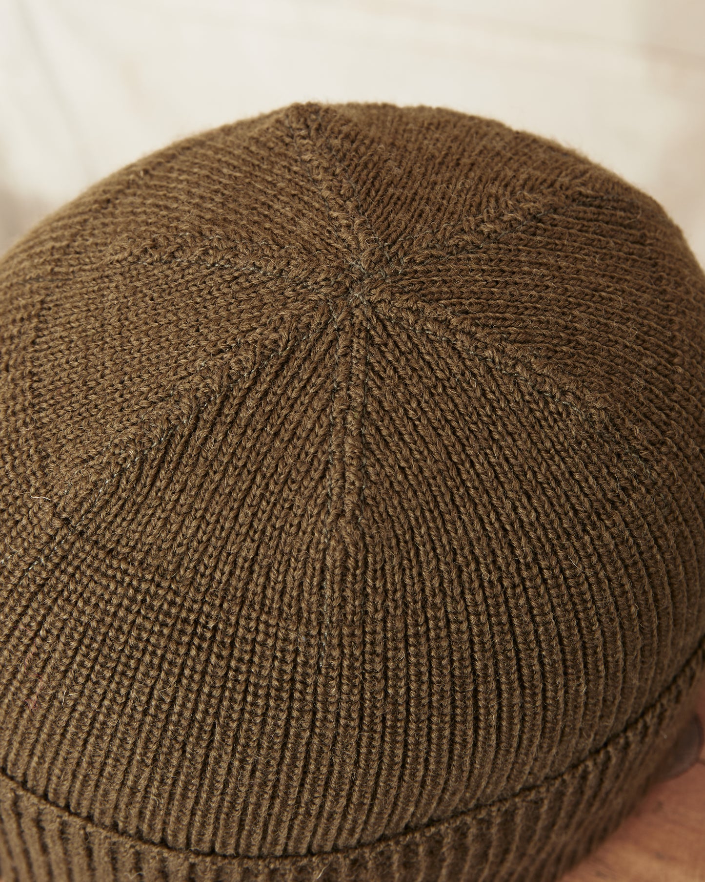 Papa Nui Cap Co. Amphibious Forces Watch Cap Khaki Wool