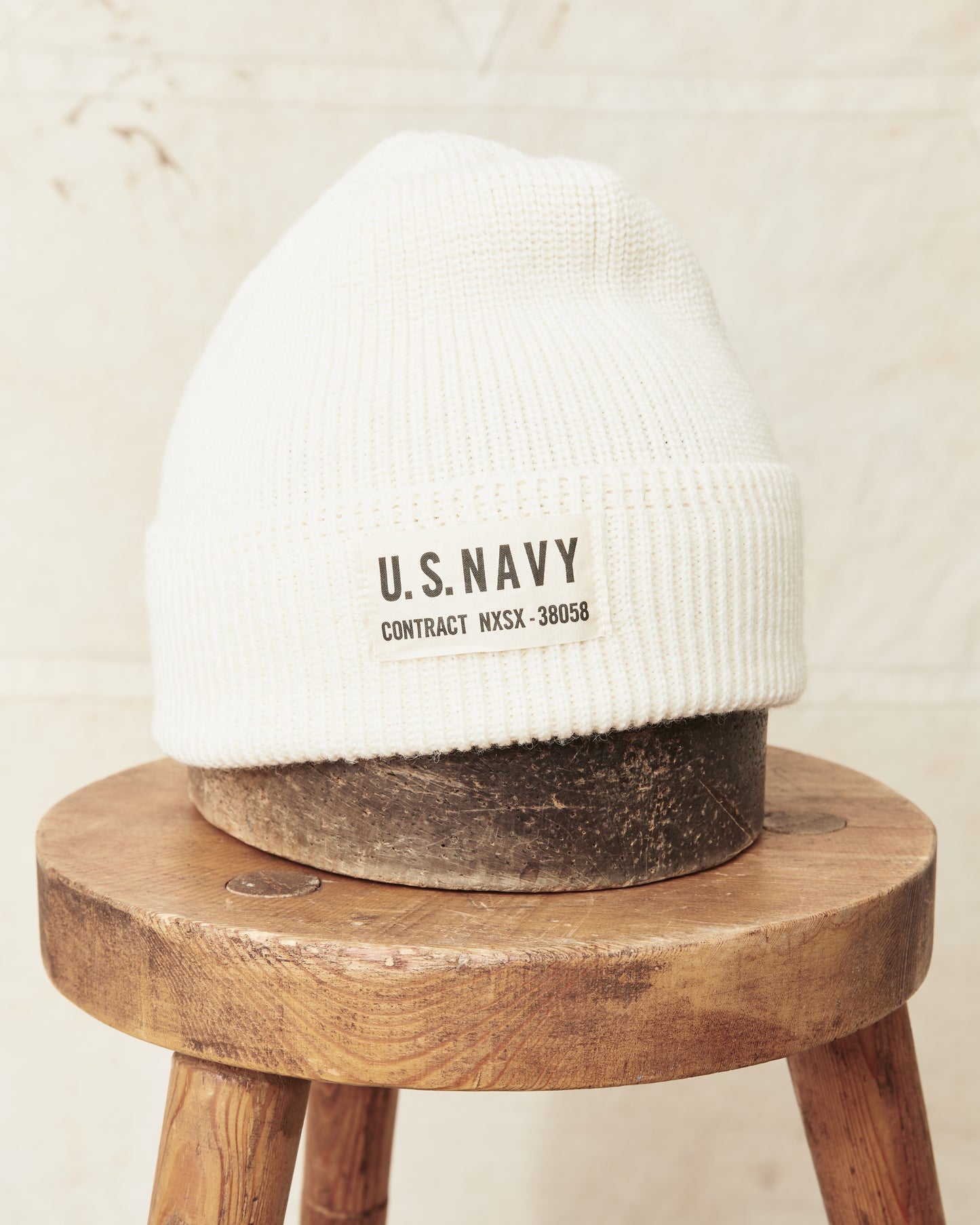 Papa Nui Cap Co. Watch Cap Milk