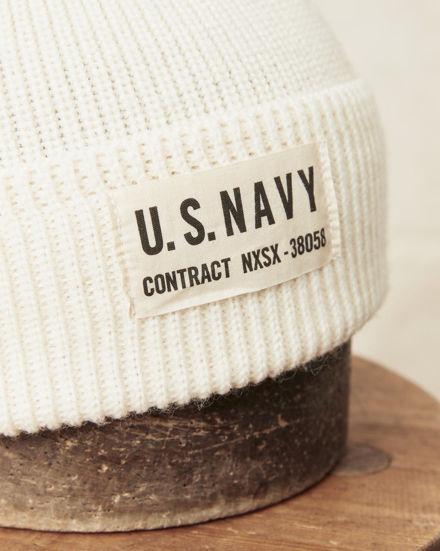 Papa Nui Cap Co. Watch Cap Milk