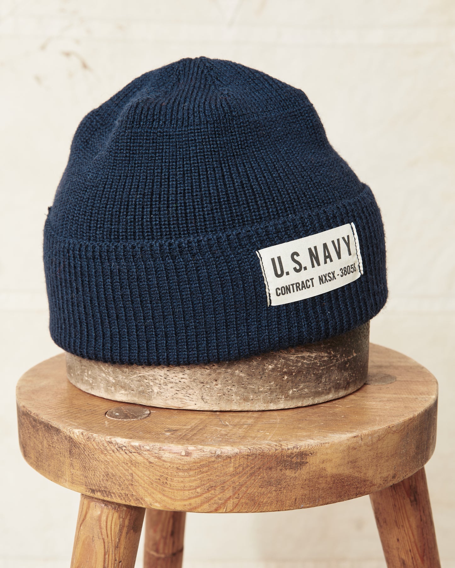 Papa Nui Cap Co. General Issue Wool Watch Cap Navy