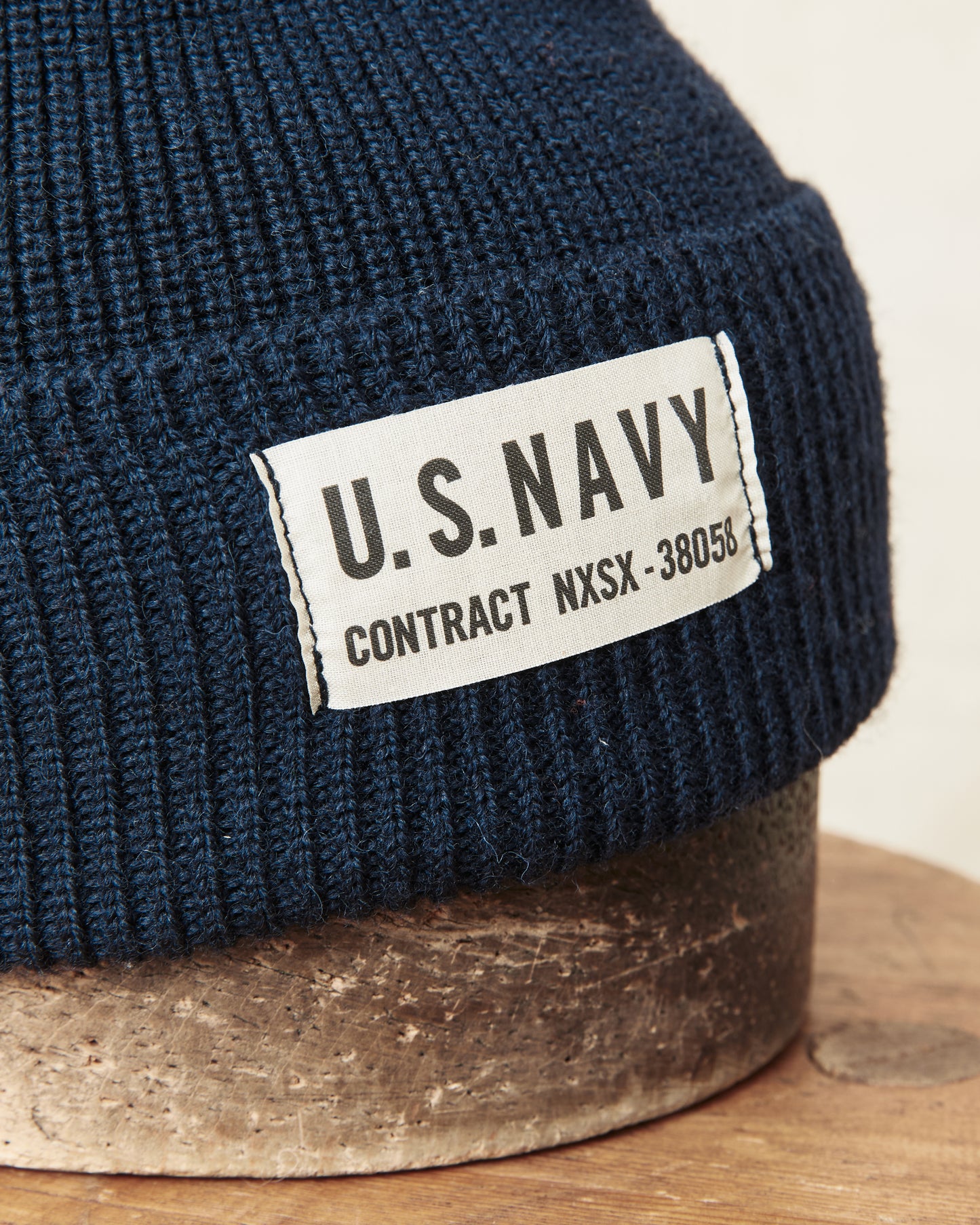 Papa Nui Cap Co. General Issue Wool Watch Cap Navy
