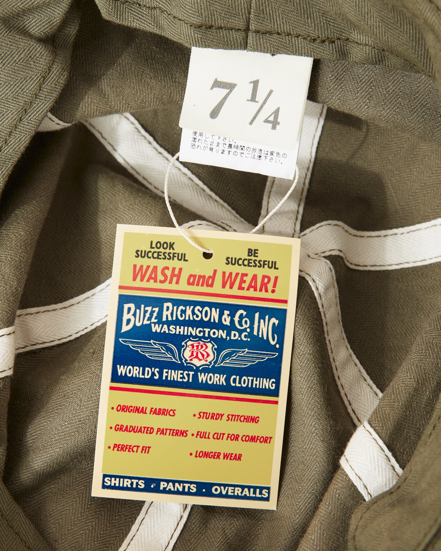 Buzz Rickson's HBT Twill Daisy Mae Hat BR02537