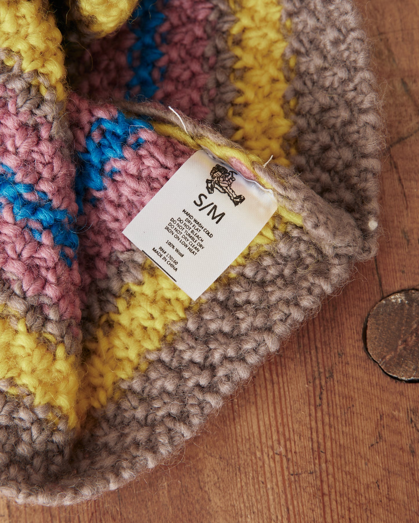 Big Rock Candy Mountaineering Dablam Wool Beanie - Fruit Stripe