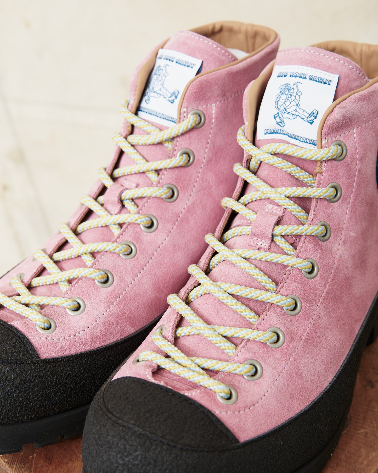 Big Rock Candy Mountaineering El Cap Suede Boot - Strawberry Milk
