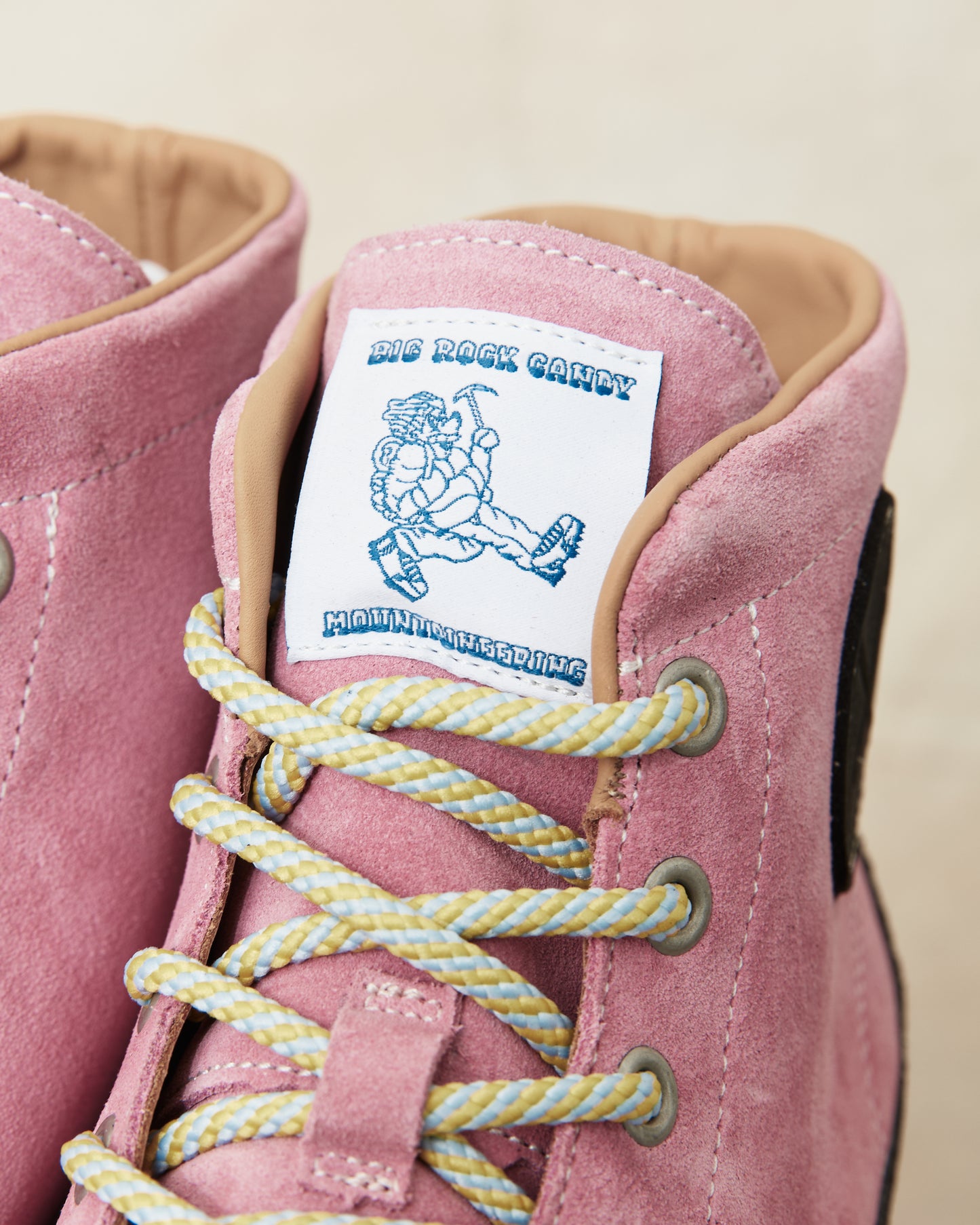 Big Rock Candy Mountaineering El Cap Suede Boot - Strawberry Milk