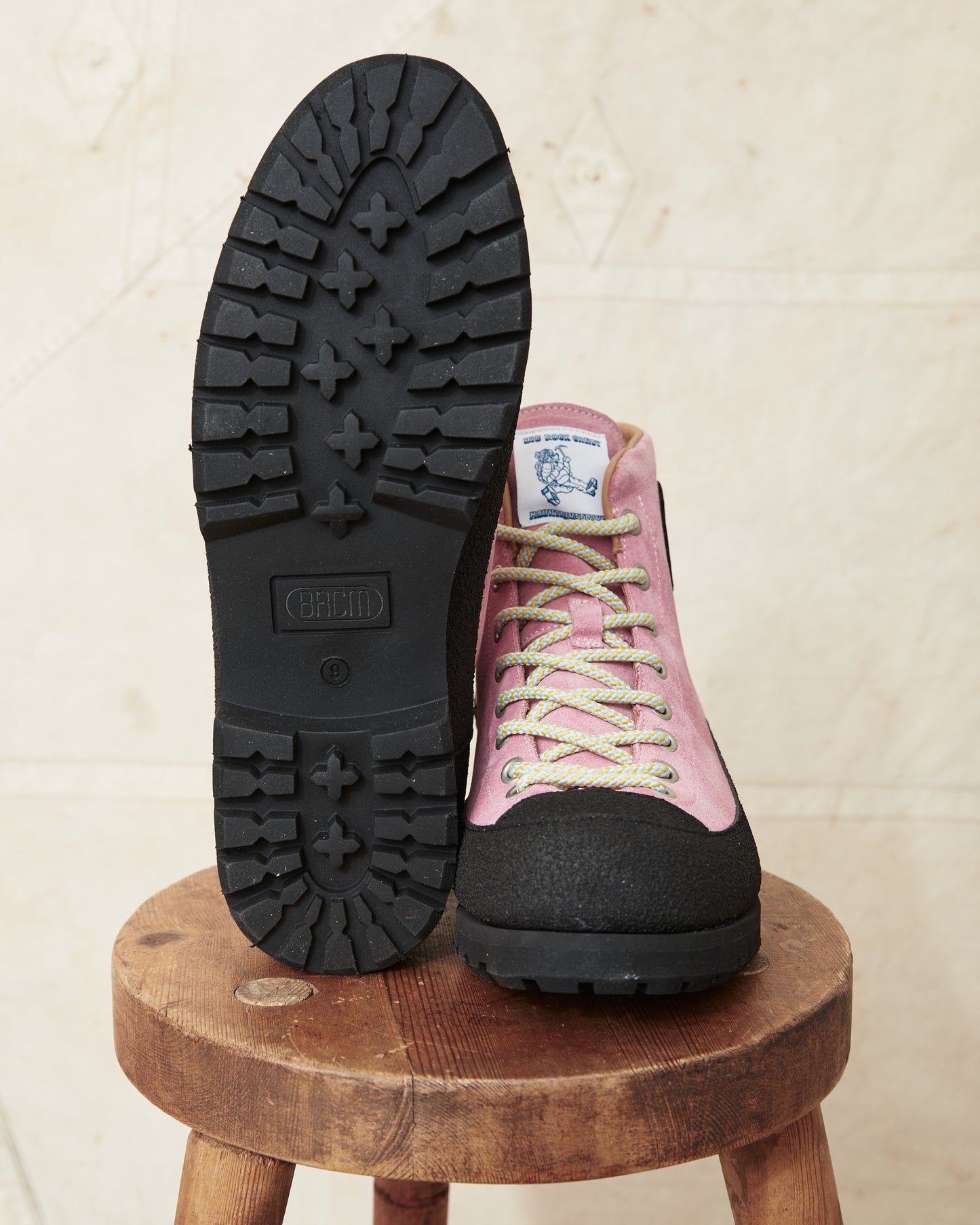 Big Rock Candy Mountaineering El Cap Suede Boot - Strawberry Milk