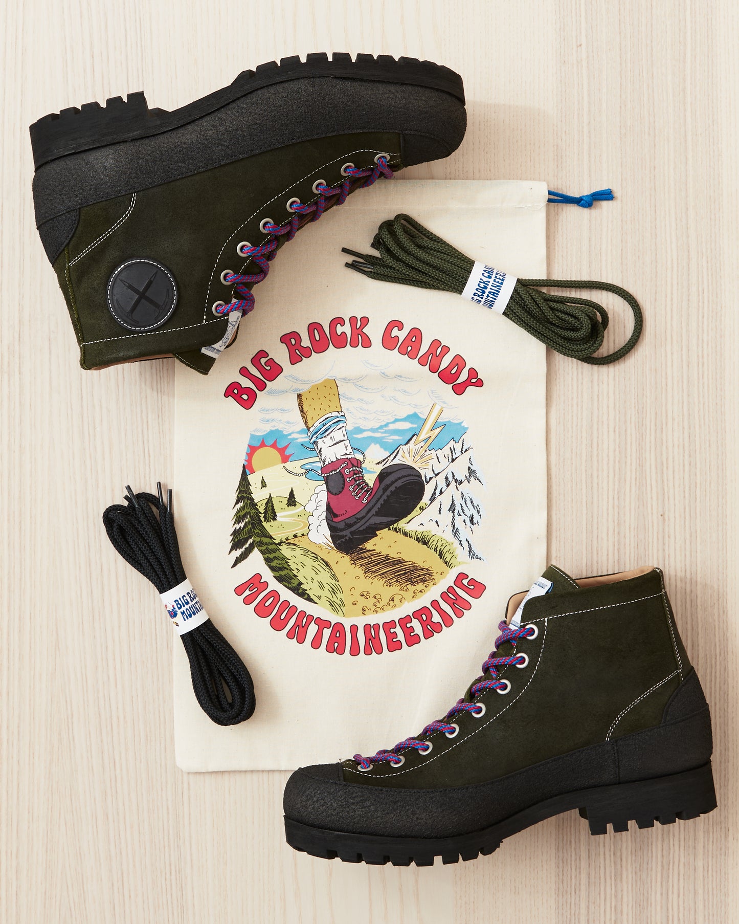 Big Rock Candy Mountaineering El Cap Suede Boot - Devils Lettuce