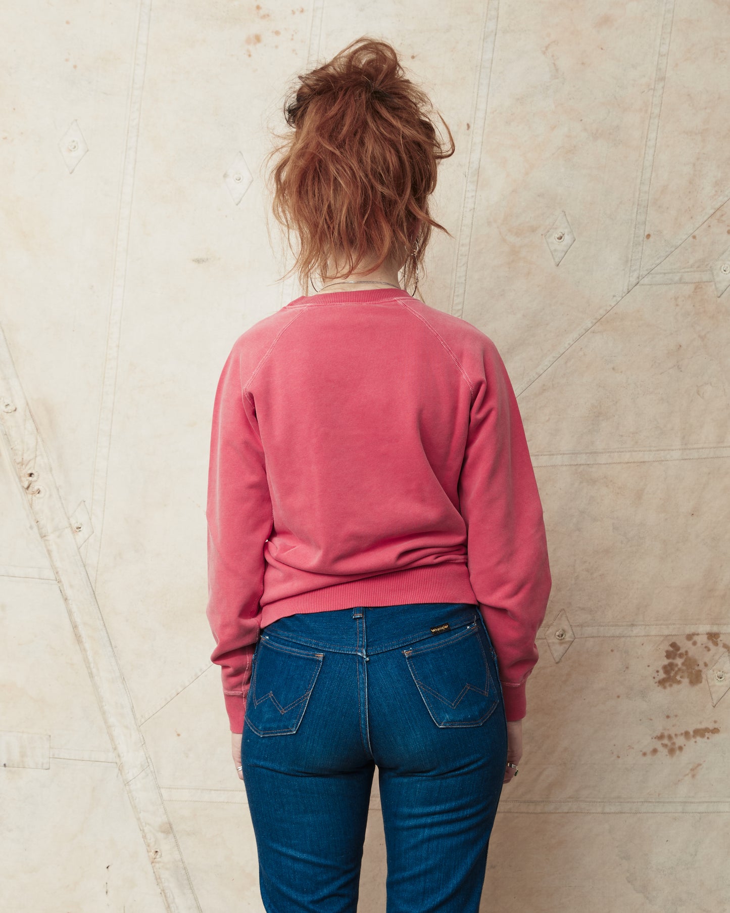 Big Rock Candy Mountaineering Wayne Raglan Sleeve Sweatshirt - Tomato