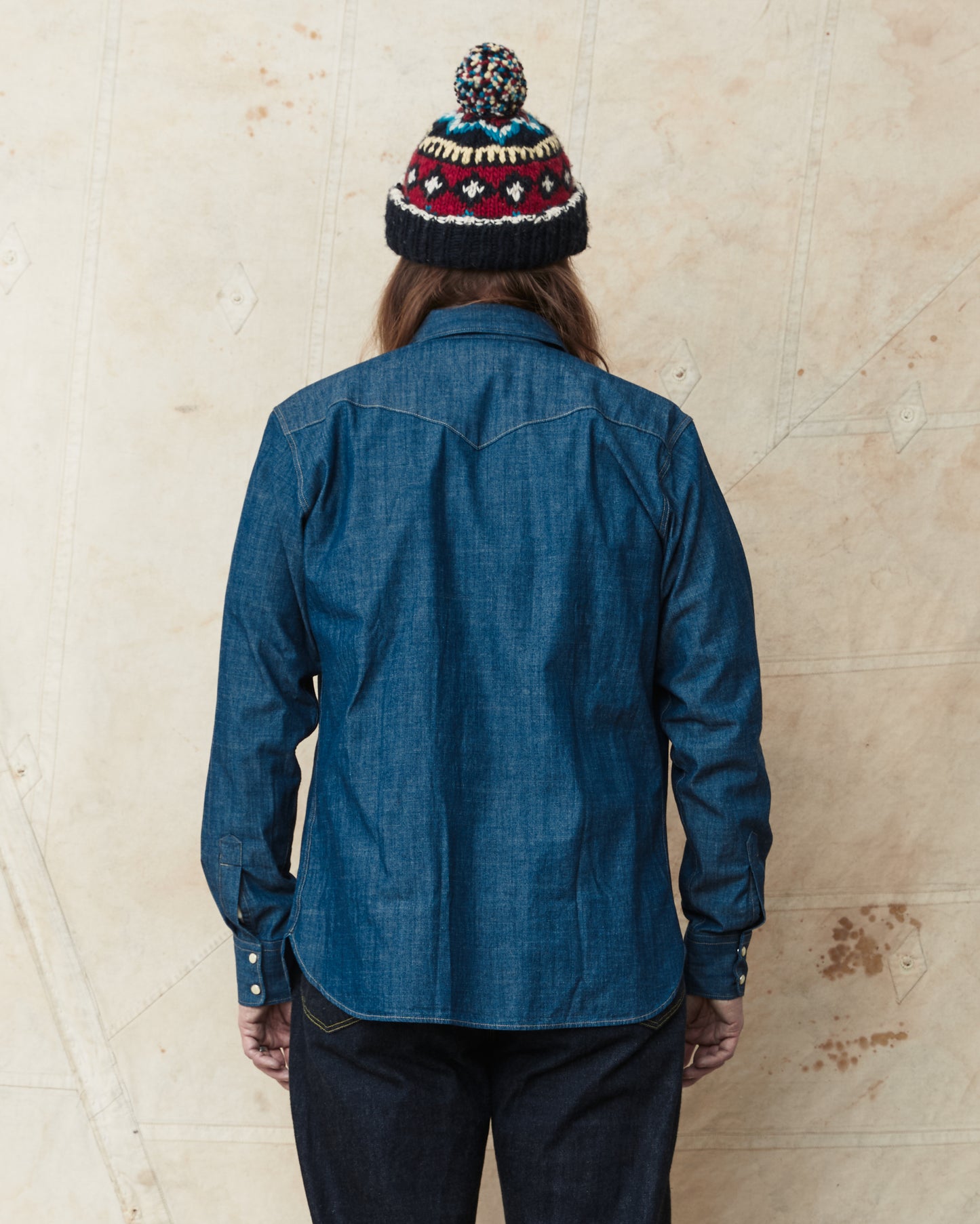 Indigofera Sideras Indigo Chambray Shirt