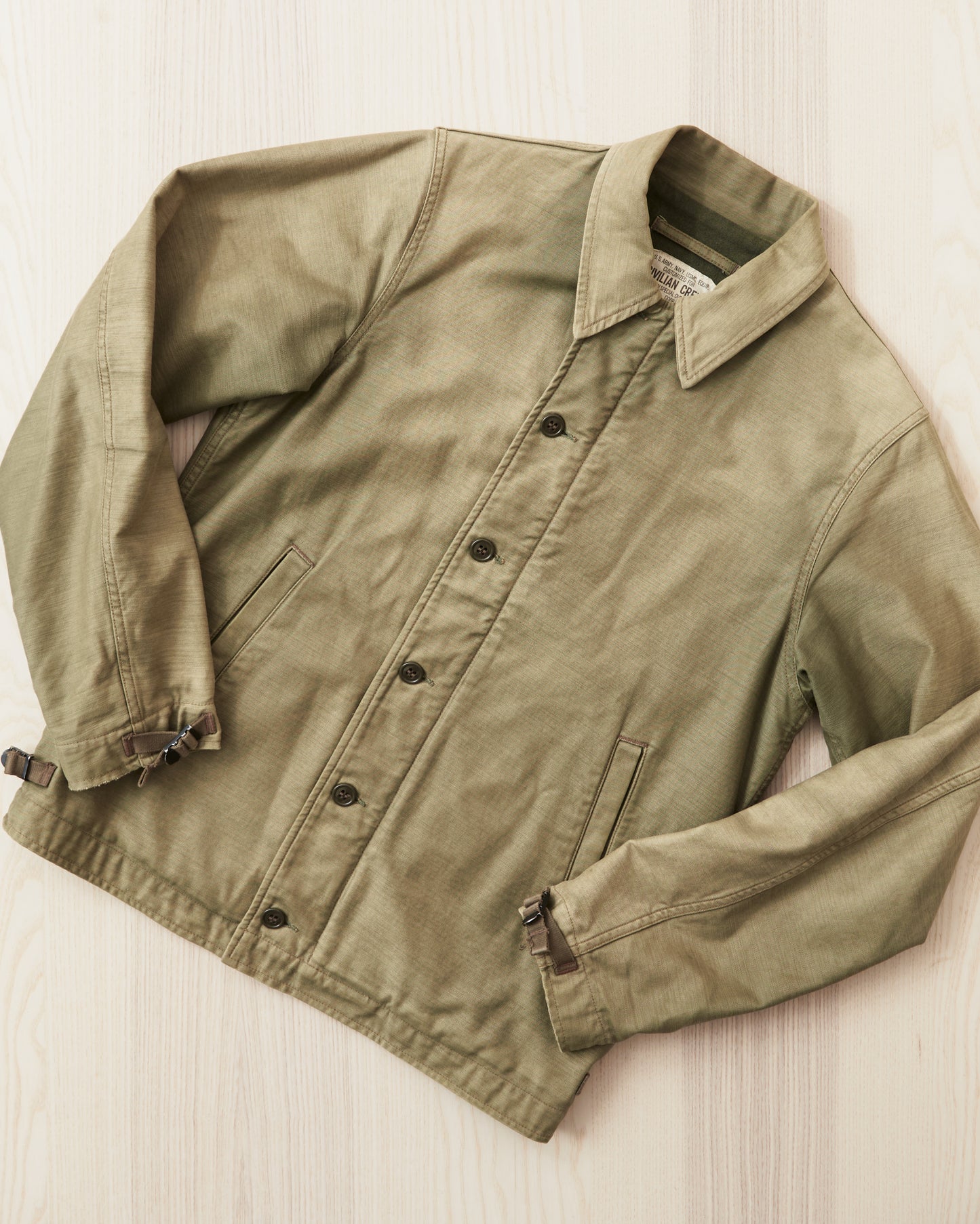 Second Hand Freewheelers USN Deck Worker Jacket Size 38