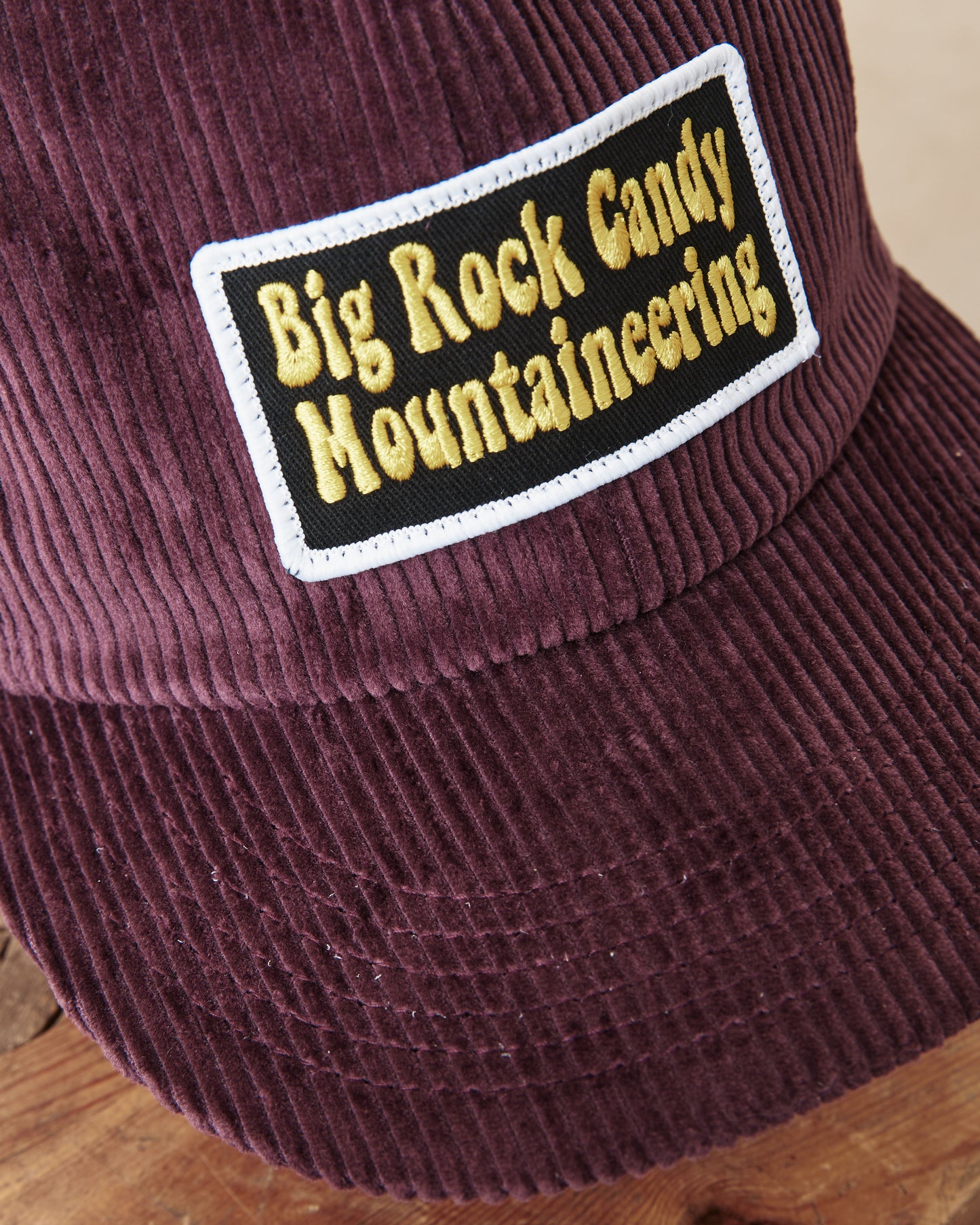 Big Rock Candy Mountaineering Truckin' Cord Hat - Acai